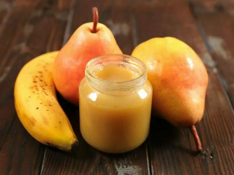 Compote Poires Et Bananes Au Thermomix Cookomix