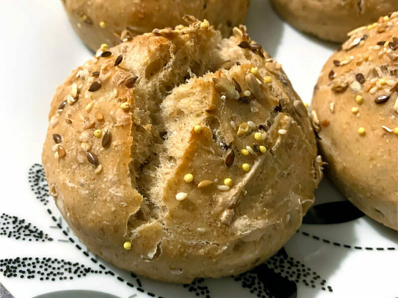 Mini baguettes,petits pains individuelle en pain de mie fait au