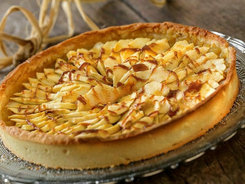 Tarte pom’pote et caramel beurre salé au Thermomix