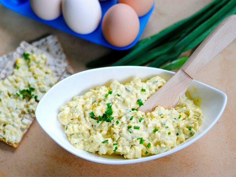 Tartinade d’oeufs durs au Thermomix