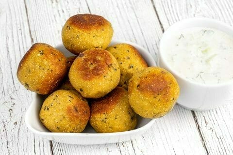 Boulettes de lentilles corail