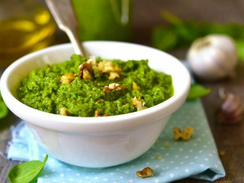 Pesto d’épinards au Thermomix