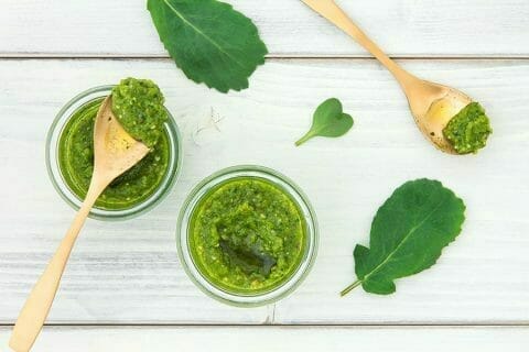 Pesto aux fanes de radis