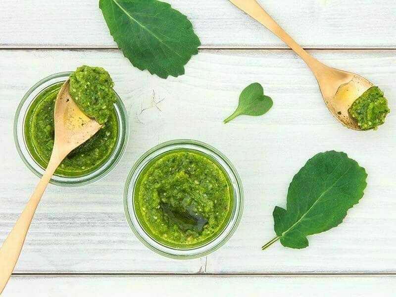 Pesto aux fanes de radis au Thermomix