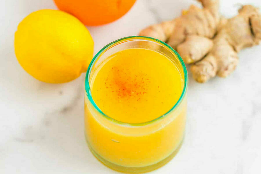 Shot gingembre orange au Thermomix - Cookomix