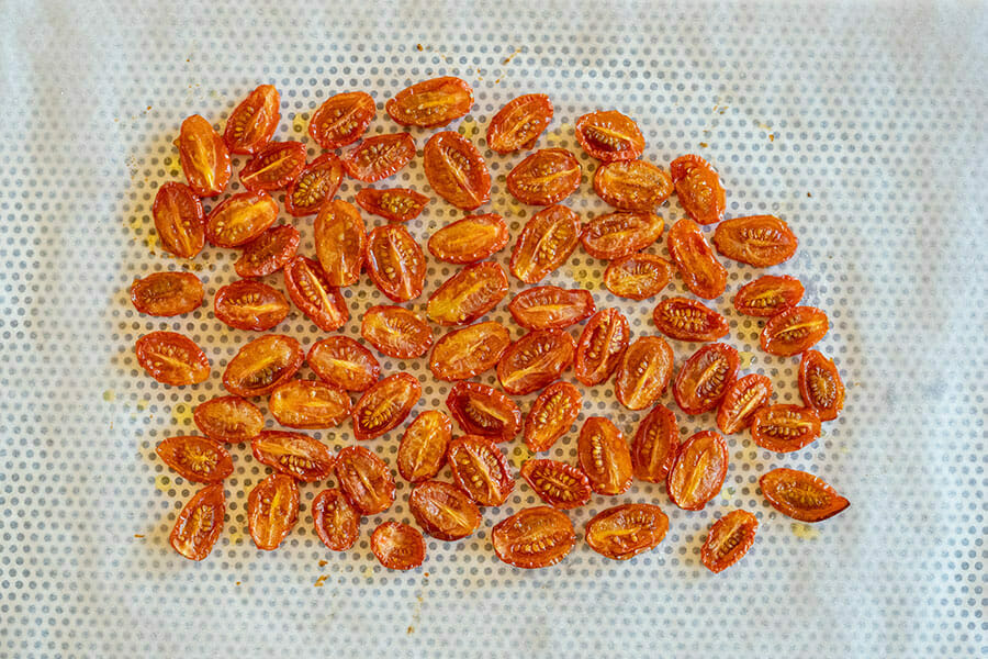 Tomates cerises séchées
