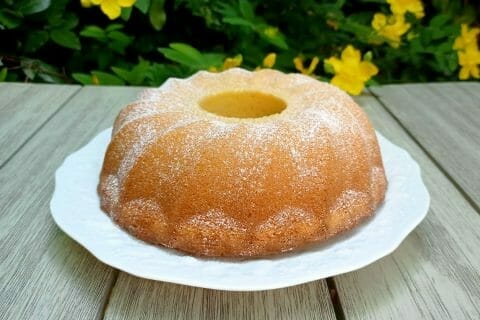 Gâteau italien au citron et à la crème fraîche