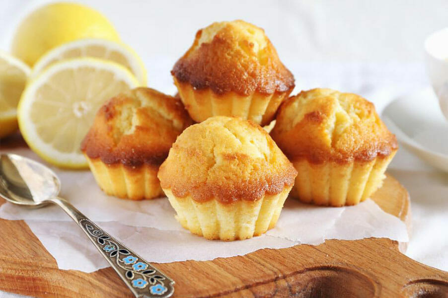 Muffins au citron au Thermomix Cookomix