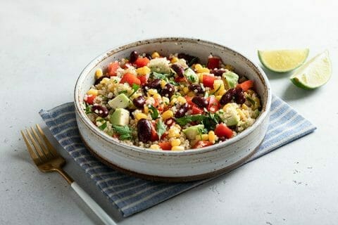 Salade de quinoa mexicaine