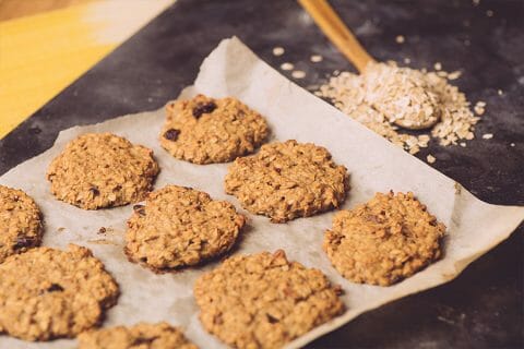 Biscuits tendres aux flocons d?avoine