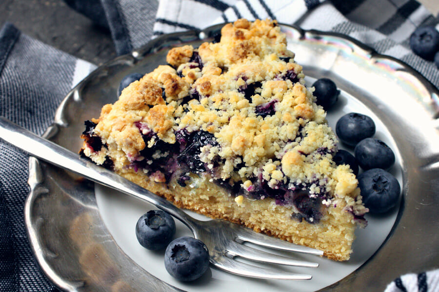 Gateau Aux Myrtilles Facon Crumble Au Thermomix Cookomix