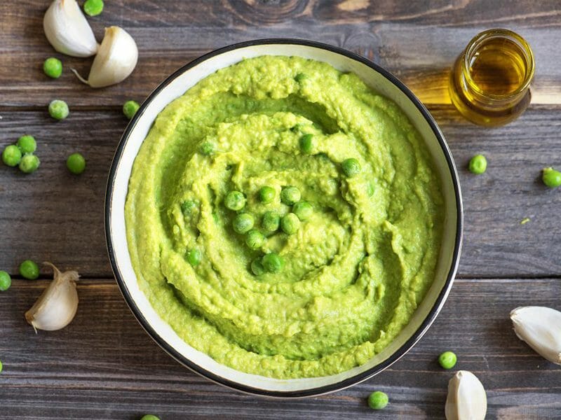 Houmous de petits pois au Thermomix