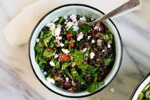 Salade de lentilles à la grecque