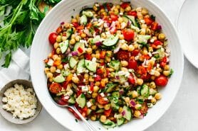 Salade de pois chiches au Thermomix