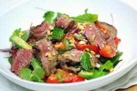 Salade thaï au boeuf au Thermomix