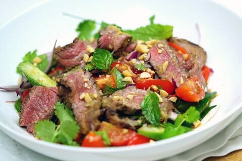 Salade thaï au boeuf