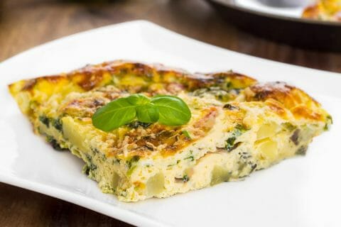 Tortilla de courgettes