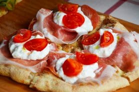 Pinsa romana au Thermomix