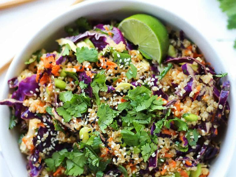 Salade Thaï de quinoa au Thermomix