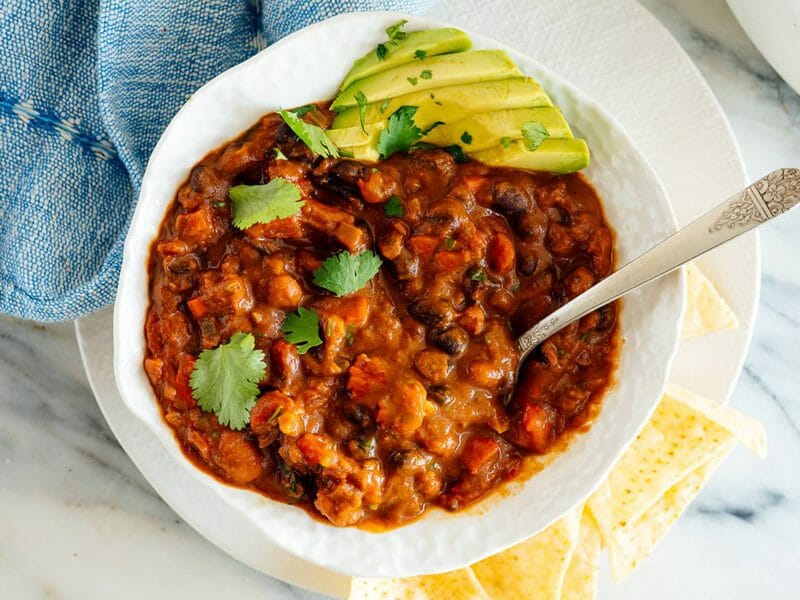 Chili végétarien au Thermomix