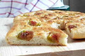 Focaccia aux figues et gorgonzola au Thermomix