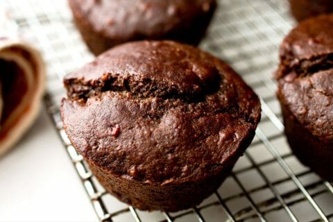 Muffins au chocolat sans gluten ni lactose