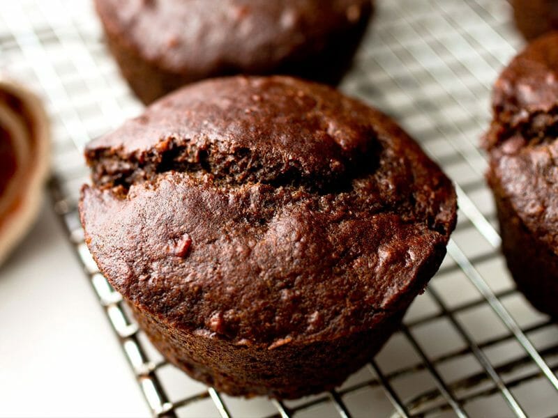 Muffins au chocolat sans gluten ni lactose au Thermomix