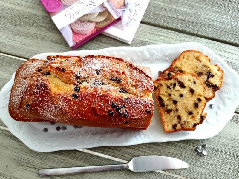 Plum cake aux pépites de chocolat au Thermomix