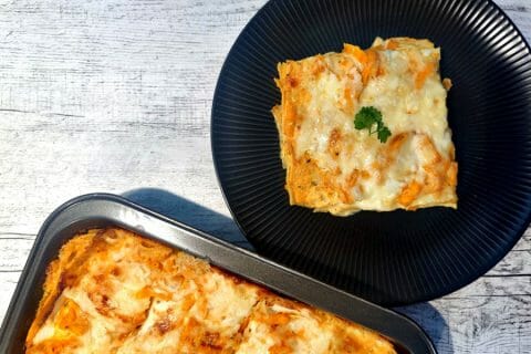 Lasagnes aux carottes