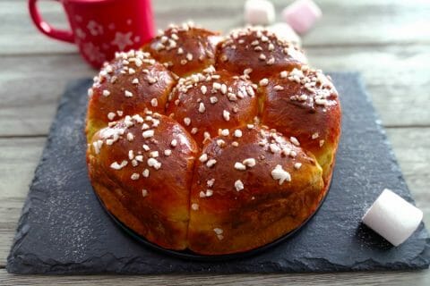 Brioche moelleuse aux jaunes d’oeufs