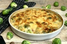 Gratin de choux de Bruxelles au comté au Thermomix
