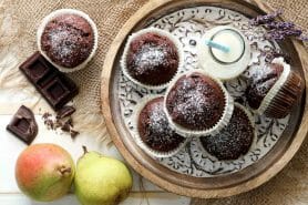 Muffins poires chocolat au Thermomix
