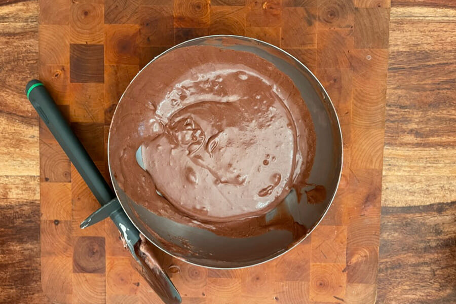 Crème chantilly au chocolat