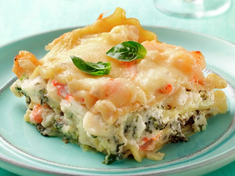 Lasagnes aux fruits de mer au Thermomix