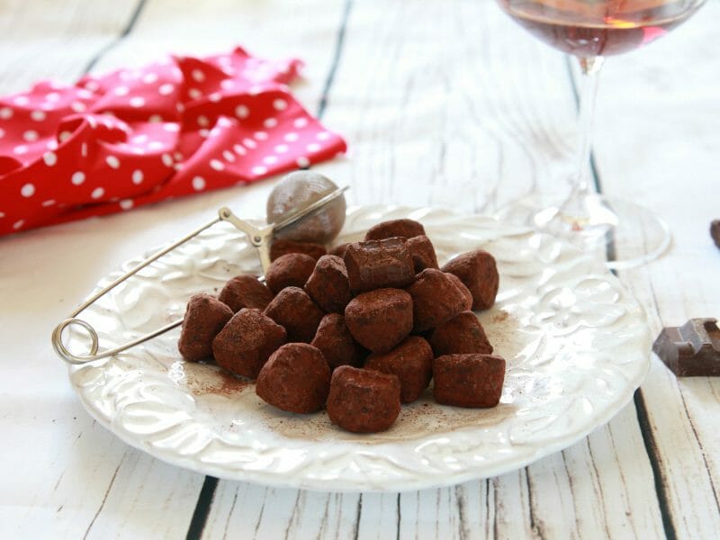 Truffes au rhum et à la cannelle au Thermomix