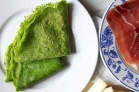 Crêpes aux épinards au Thermomix