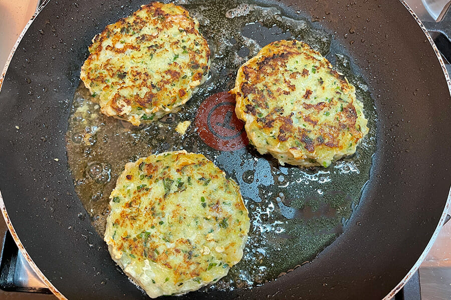 Cuisson des croquettes