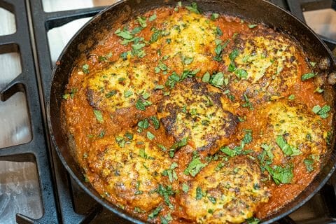 Croquettes de cabillaud à la sauce tomate