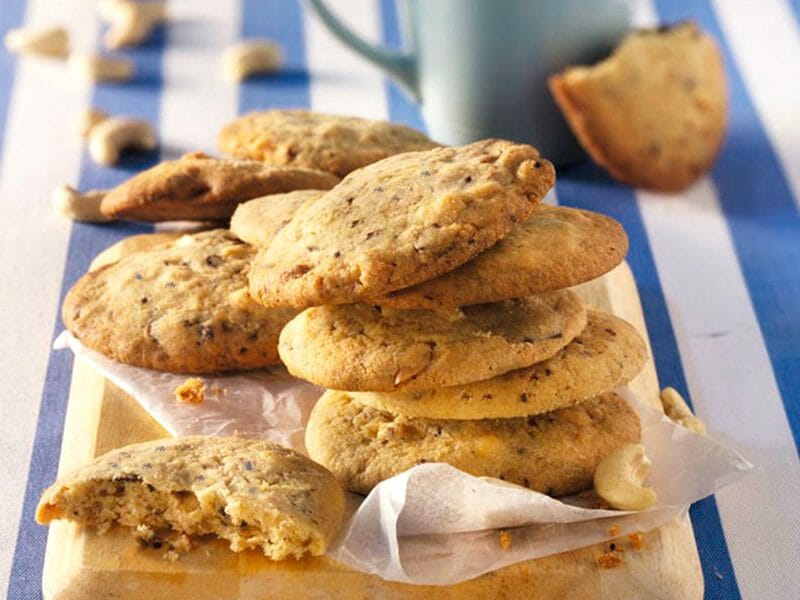 Cookies noix de cajou et chocolat au Thermomix