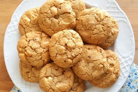 Cookies aux pépites de chocolat blanc