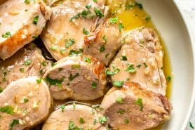 Filet mignon de porc à l’ail au Thermomix