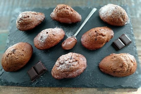 Madeleines au chocolat