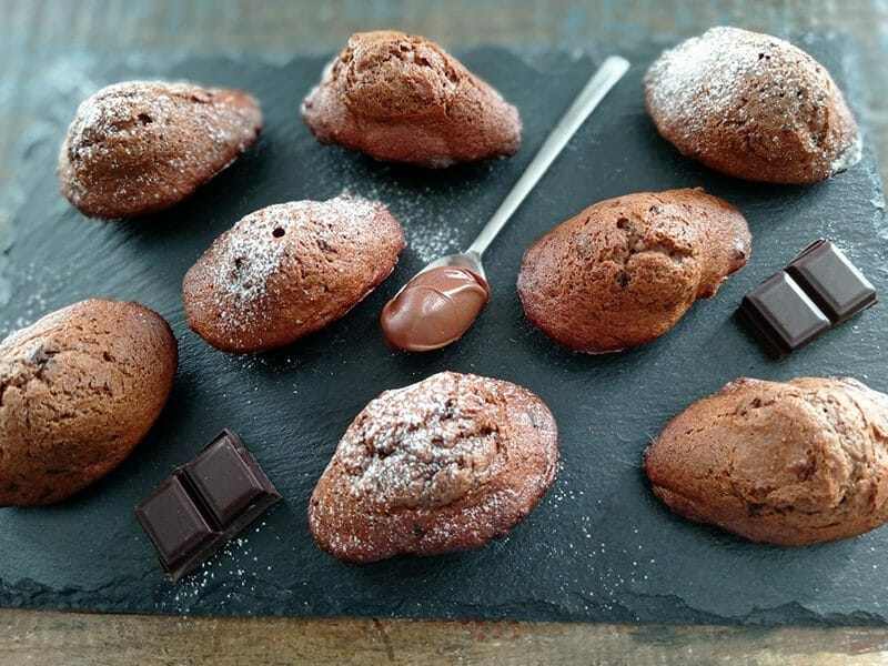 Madeleines au chocolat au Thermomix