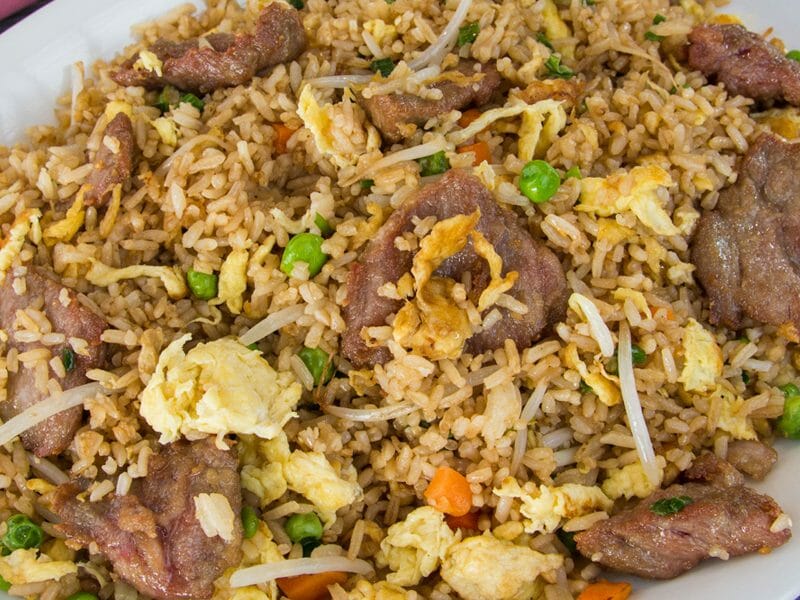 Riz au boeuf à la chinoise au Thermomix