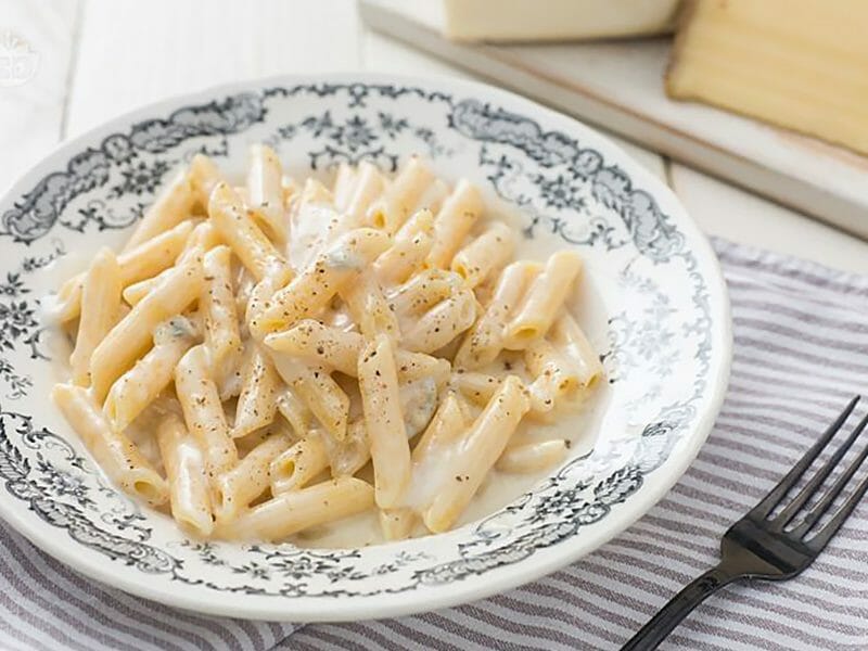 Penne sauce quatre fromages au Thermomix