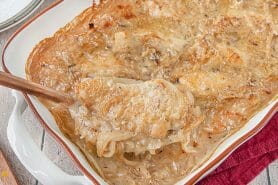Poulet à la crème et aux oignons au Thermomix