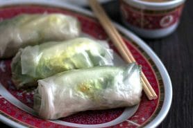 Rouleaux de printemps au Thermomix