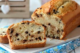 Cake à la ricotta et aux pépites de chocolat au Thermomix