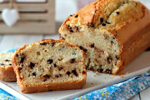 Cake à la ricotta et aux pépites de chocolat