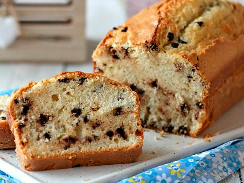 Cake à la ricotta et aux pépites de chocolat au Thermomix